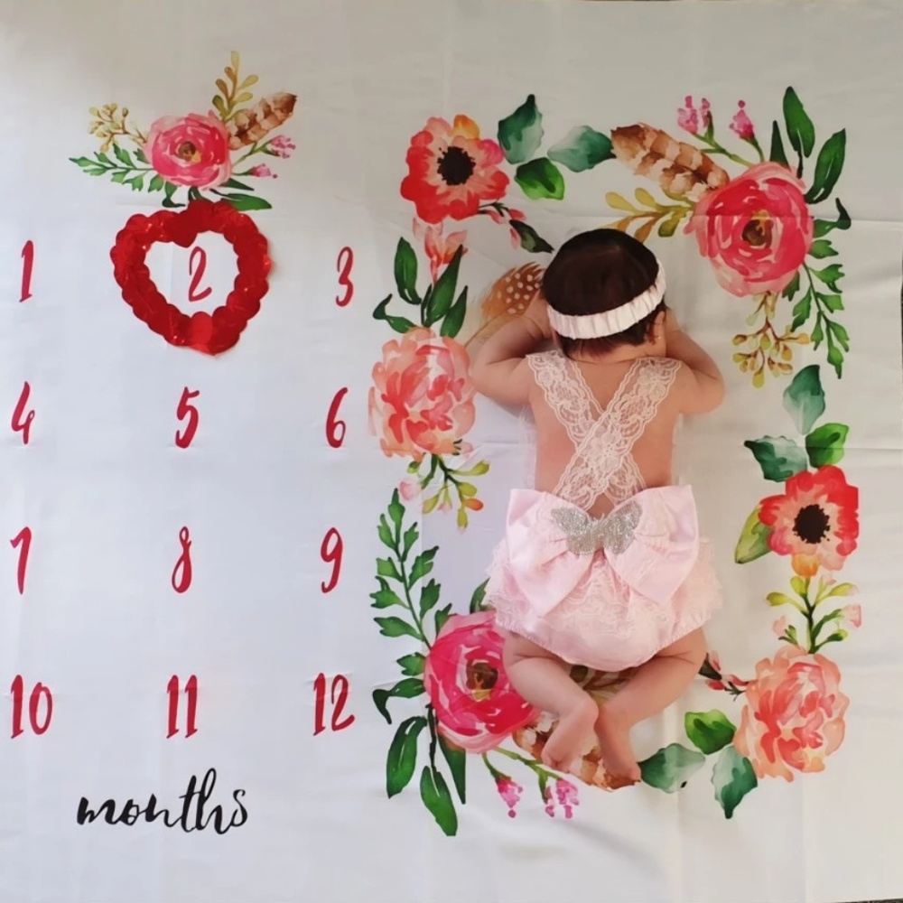 Hot Baby Girl Lace Floral Bodysuit Cute Toddler Pi - Picture 1 of 2